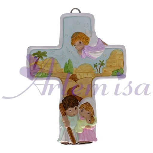 Cruz Med Pesebre Niños