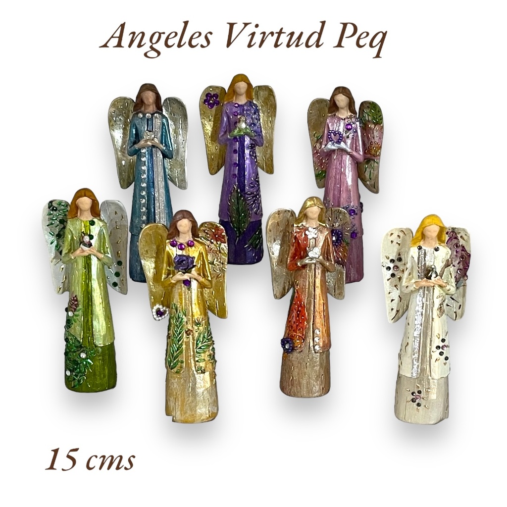 Angel Virtud Peq (7 Colores)