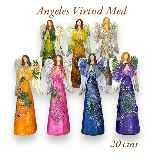 Angel Virtud Med (7 colores)