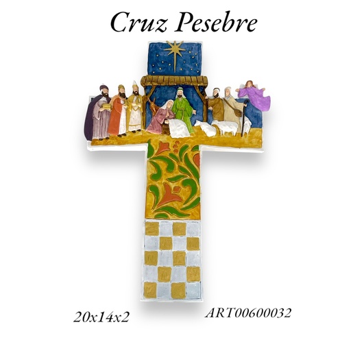 [ART00600032] Cruz Med Pesebre