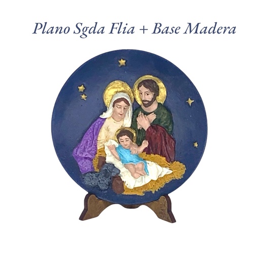 Plato Sagrada Familia